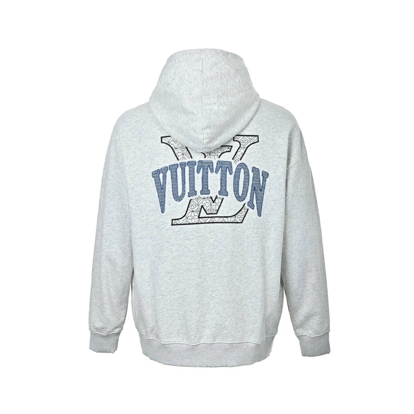 Louis Vuitton/Louis Vuitton Tatami Embroidered Logo Hooded Sweatshirt